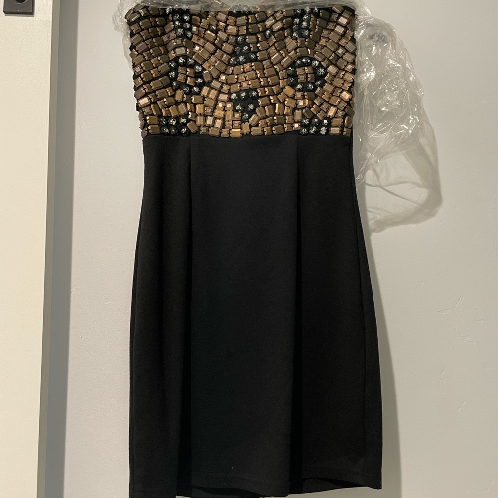 Fredrick’s of Hollywood rhinestone mini dress